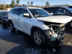 2014 Toyota Highlander Xle იყიდება Exeter-ში, RI - Front End