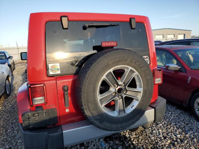 Паркетники JEEP WRANGLER 2012 Красный