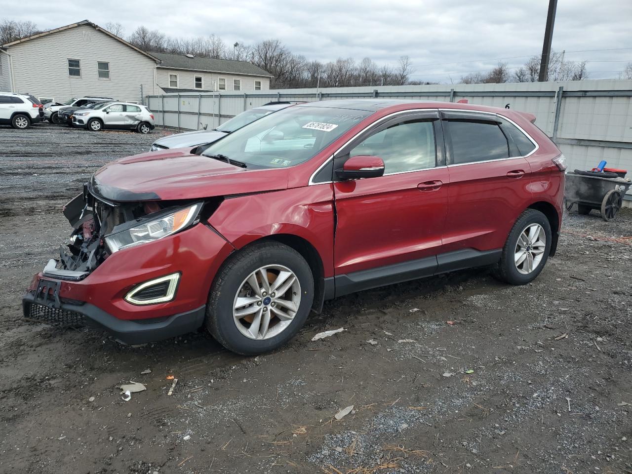 VIN 2FMTK4J97FBC22470 2015 FORD EDGE no.1