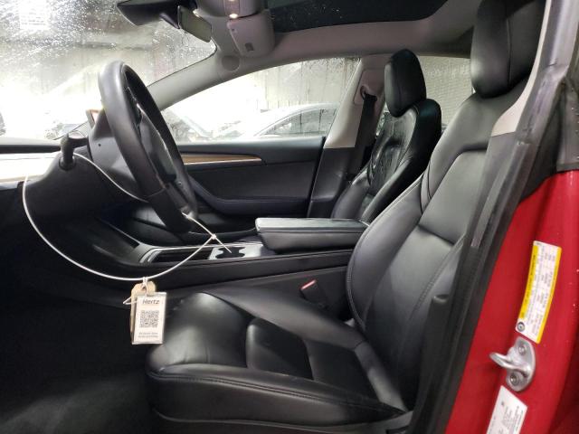  TESLA MODEL 3 2022 Czerwony