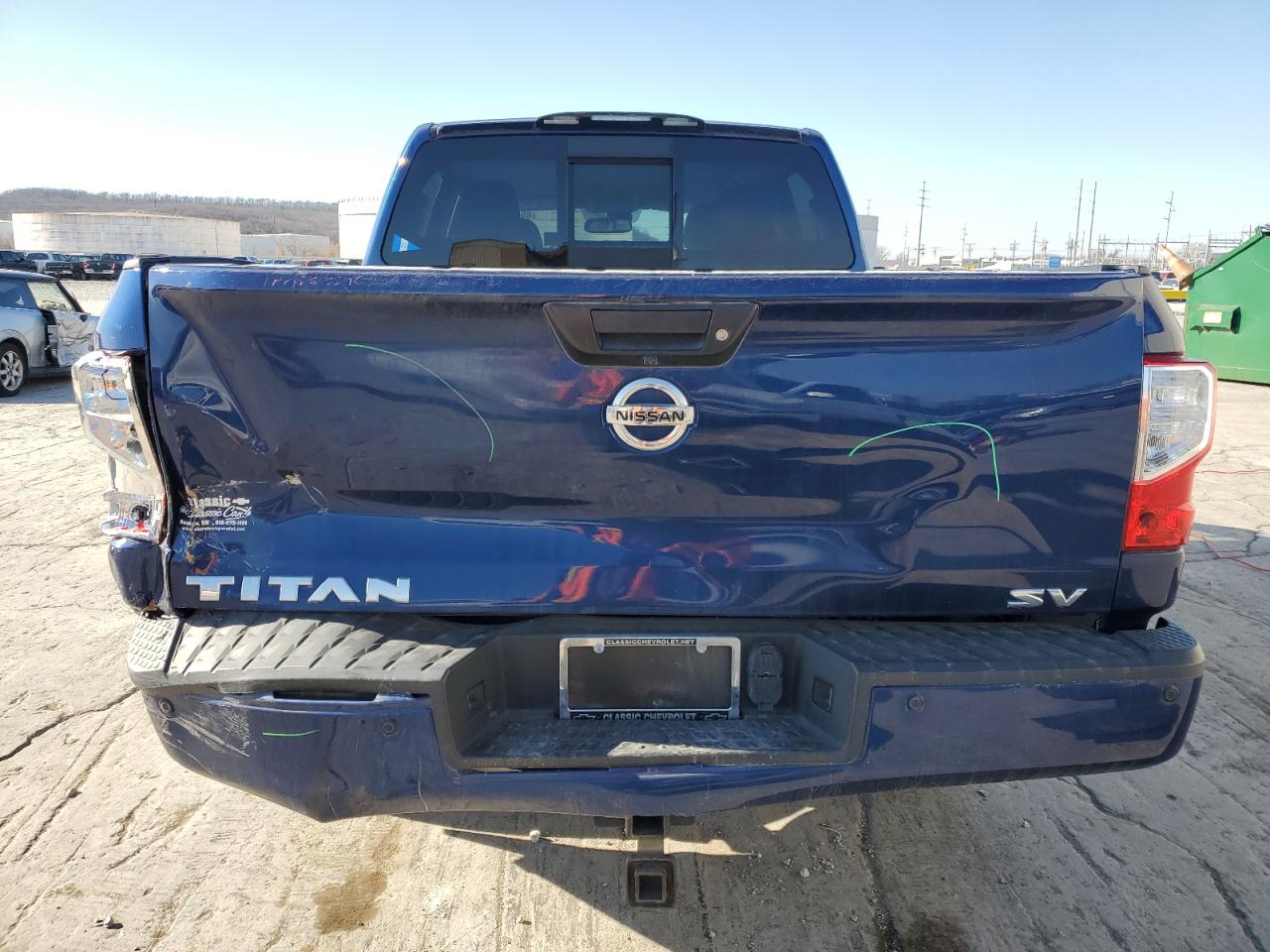 2018 Nissan Titan Sv VIN: 1N6AA1E61JN545985 Lot: 85887134