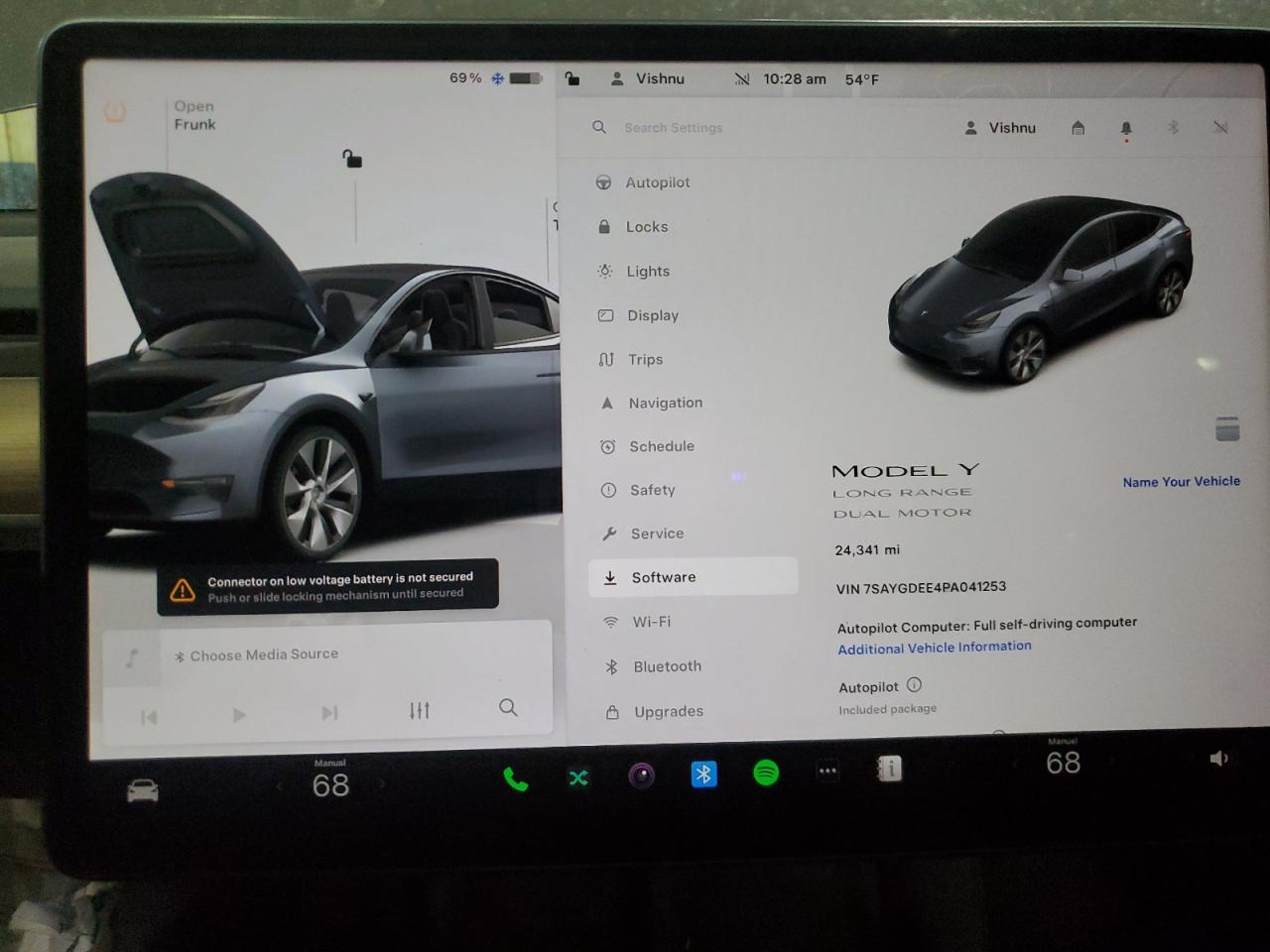 7saygdee4pa041253 7SAYGDEE4PA041253 2023 Tesla Model Y