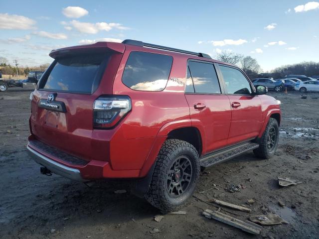  TOYOTA 4RUNNER 2019 Czerwony