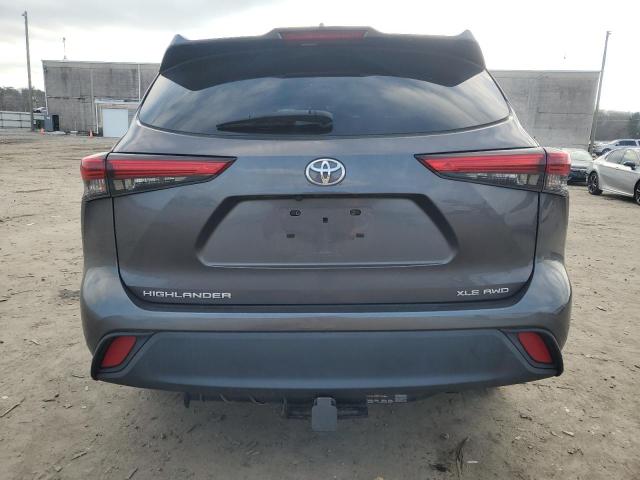  TOYOTA HIGHLANDER 2021 Угольный