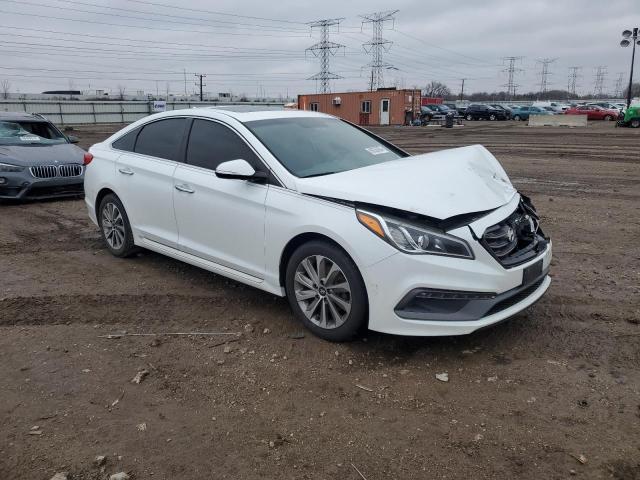  HYUNDAI SONATA 2017 White