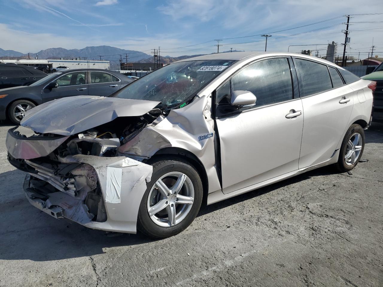 VIN JTDKARFP8L3141237 2020 TOYOTA PRIUS no.1