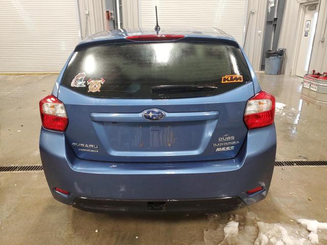 Кросовери SUBARU IMPREZA 2016 Синій