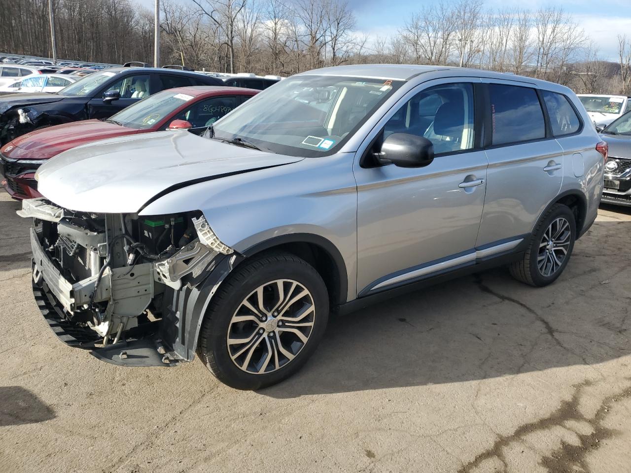 VIN JA4AZ3A35JZ057273 2018 MITSUBISHI OUTLANDER no.1