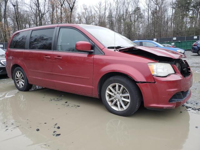  DODGE CARAVAN 2014 Red