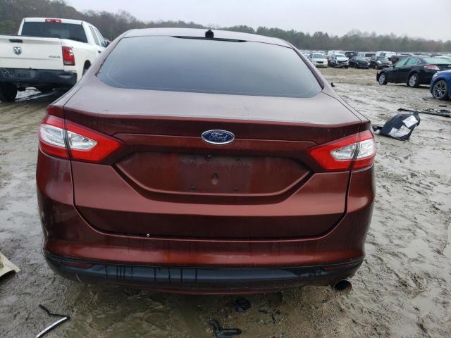 Sedans FORD FUSION 2015 Brązowy