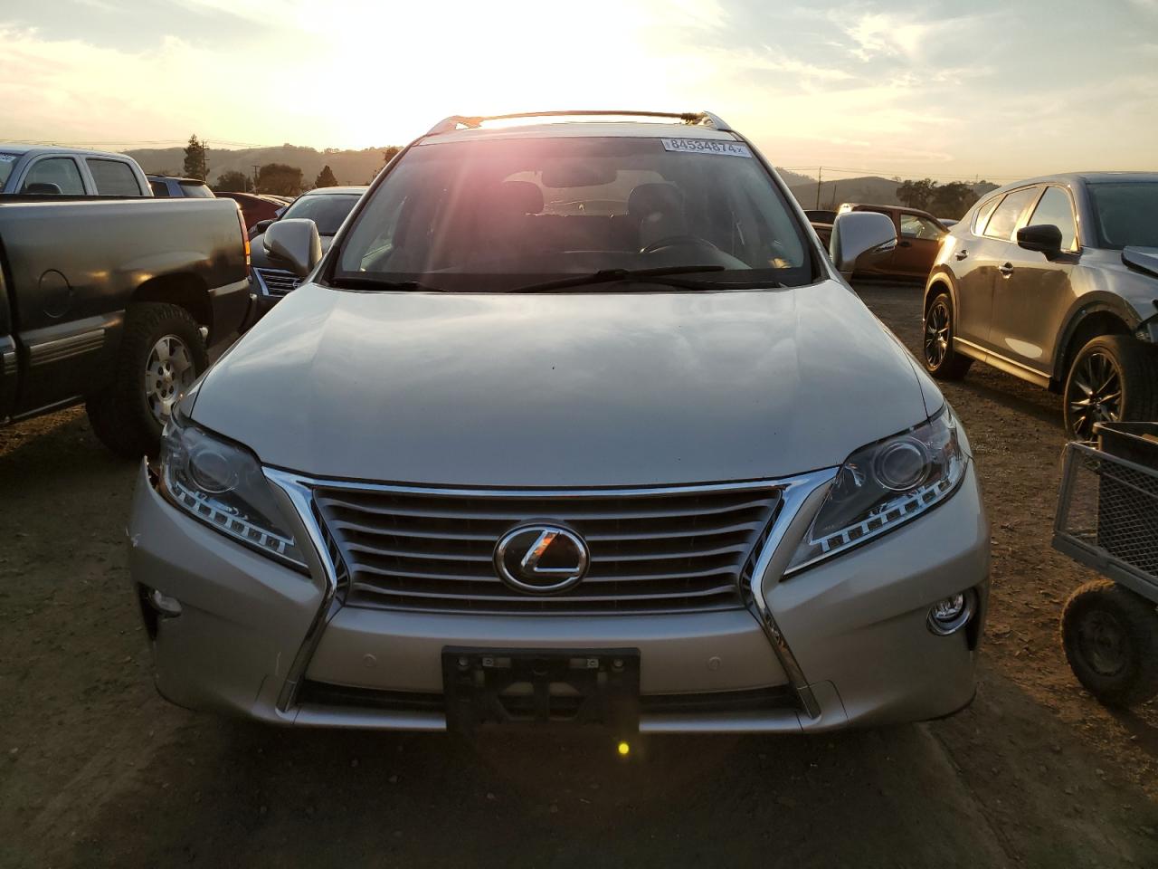 VIN 2T2BK1BA9FC284303 2015 LEXUS RX350 no.5