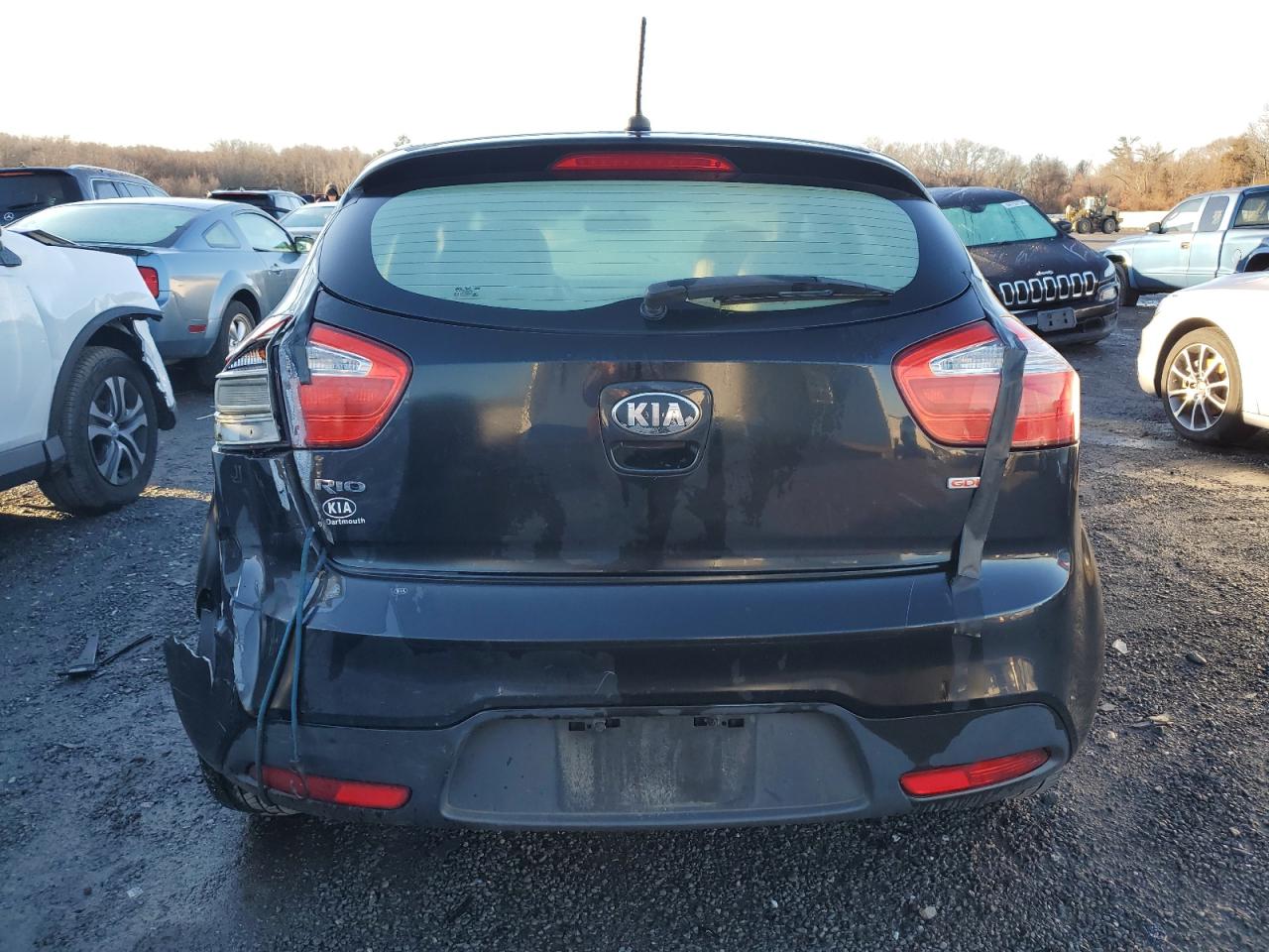 2013 Kia Rio Lx VIN: KNADM5A39D6157036 Lot: 85495534