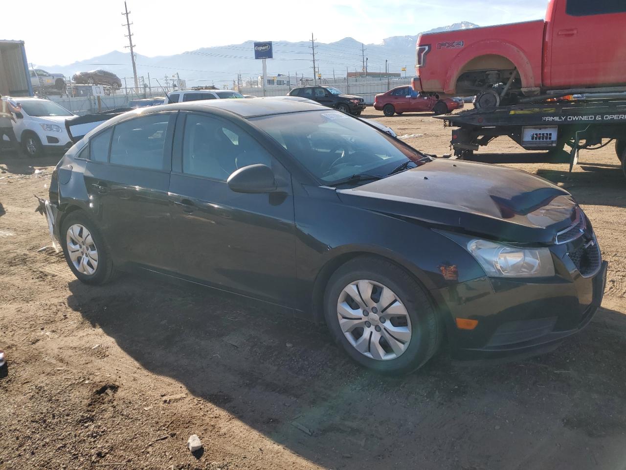 VIN 1G1PB5SH3E7433649 2014 CHEVROLET CRUZE no.4