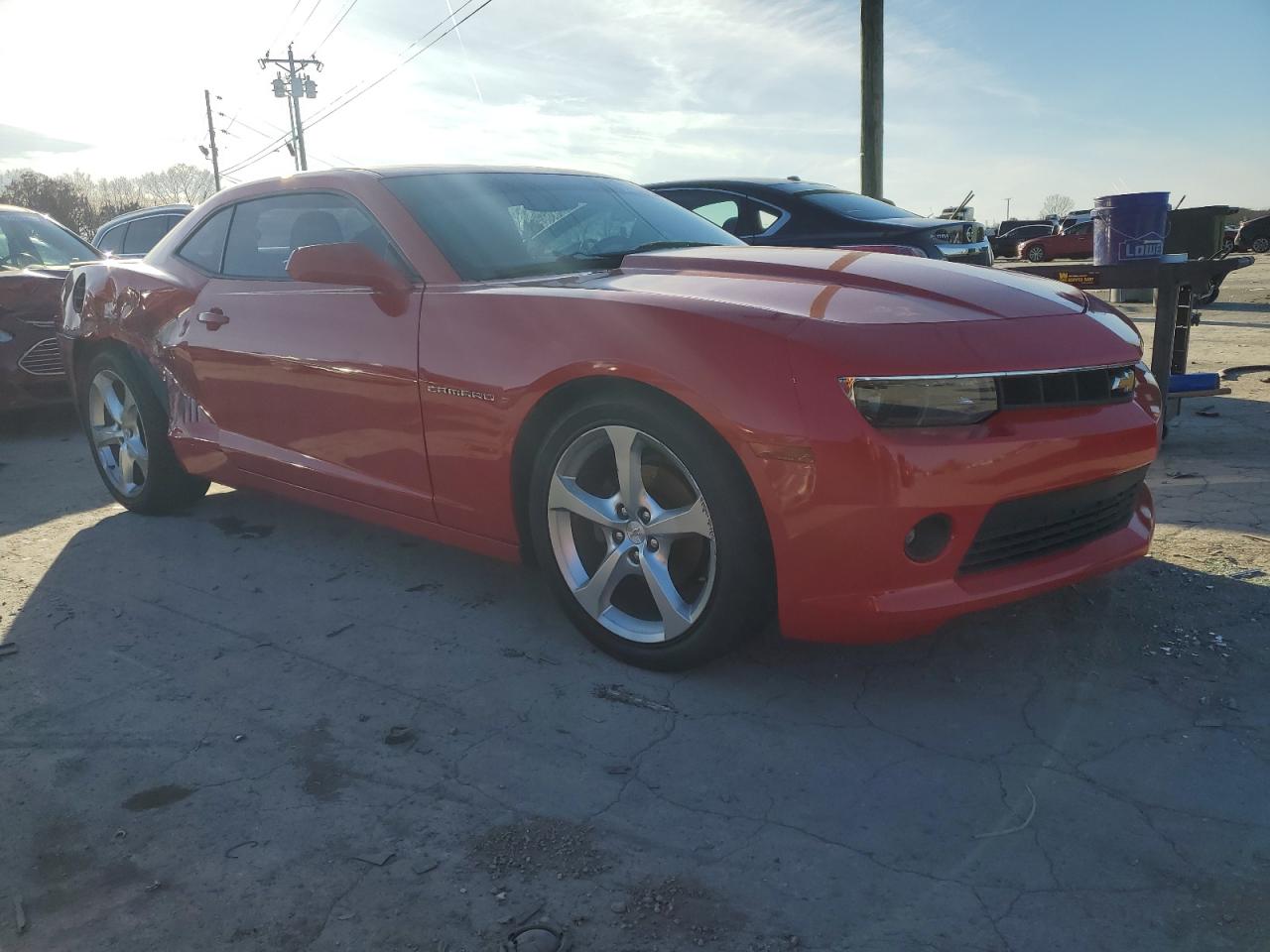 VIN 2G1FD1E36F9214179 2015 CHEVROLET CAMARO no.4