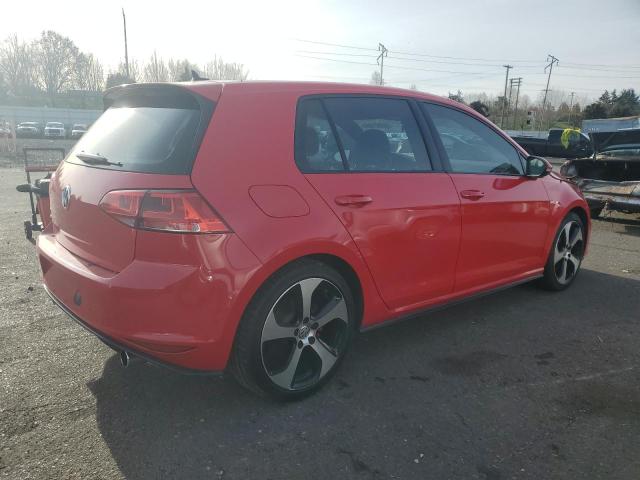  VOLKSWAGEN GTI 2016 Червоний