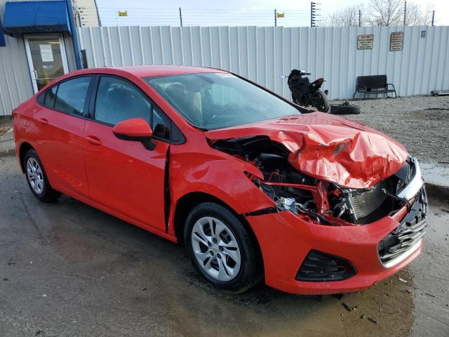  CHEVROLET CRUZE 2019 Красный