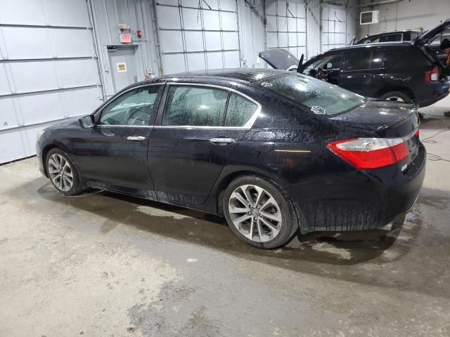  HONDA ACCORD 2013 Чорний