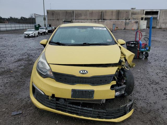  KIA RIO 2016 Yellow