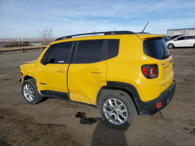  JEEP RENEGADE 2016 Желтый