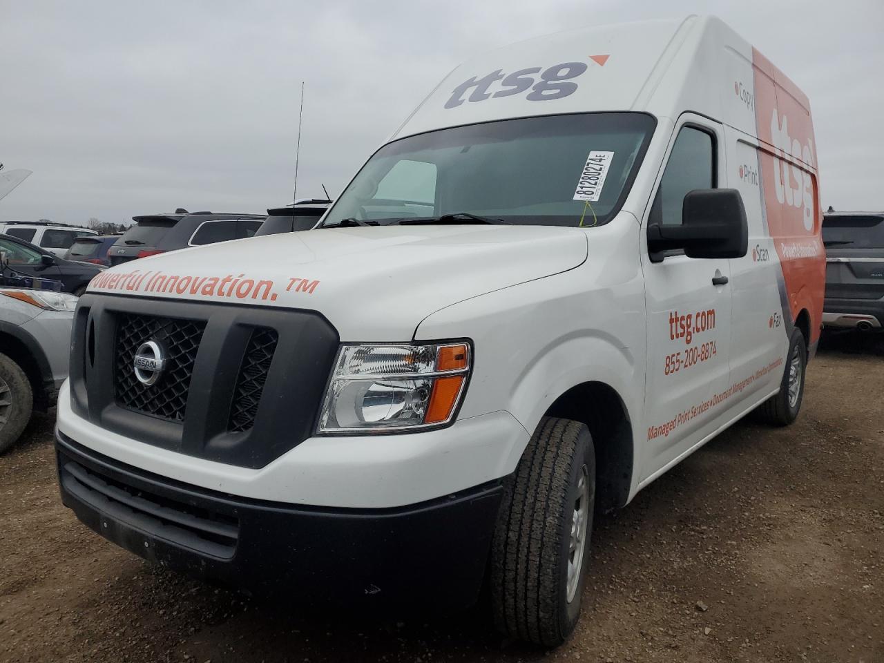 2017 Nissan Nv 2500 S VIN: 1N6BF0LY3HN811862 Lot: 81280274