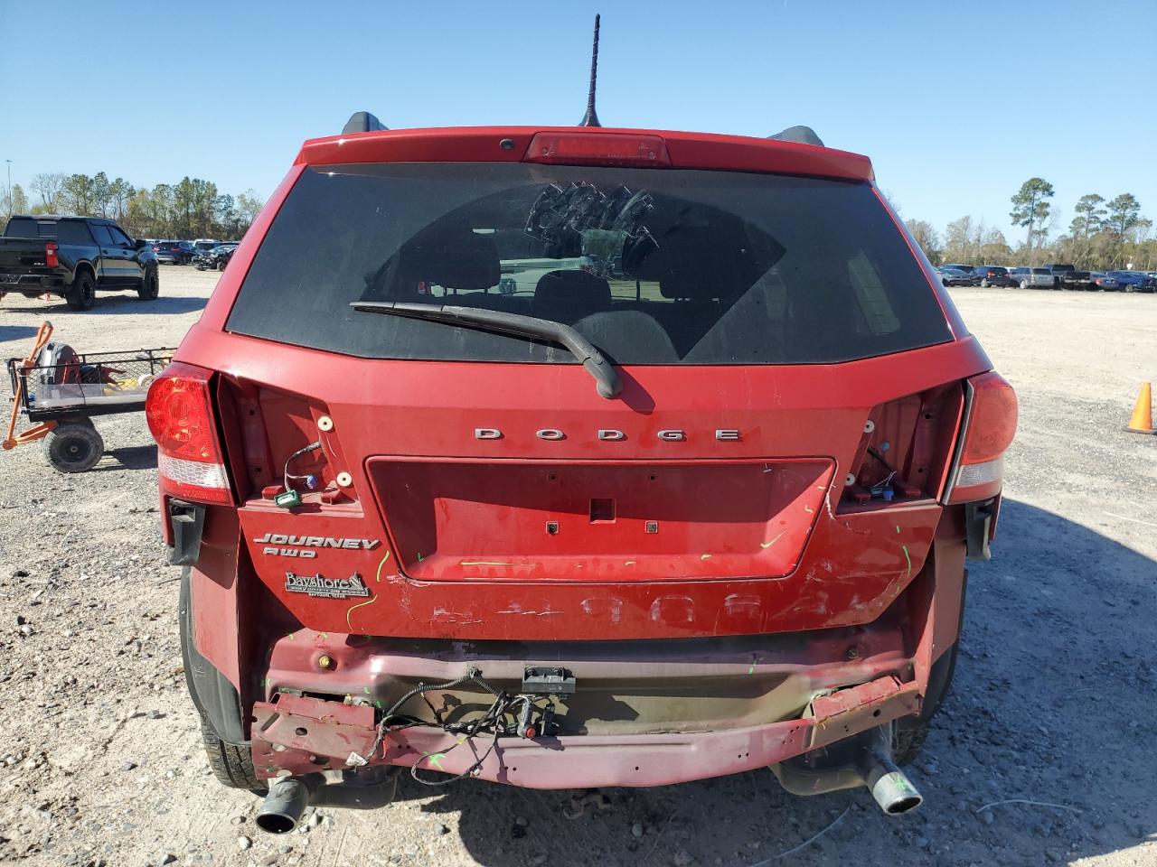 2017 Dodge Journey Se VIN: 3C4PDDAG8HT600155 Lot: 87275634