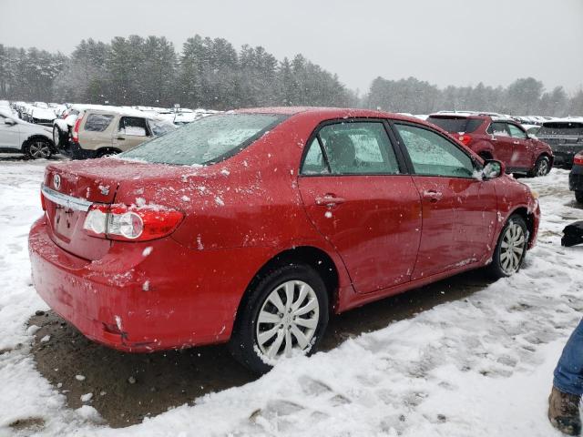  TOYOTA COROLLA 2012 Красный