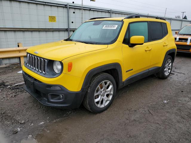 Паркетники JEEP RENEGADE 2016 Желтый