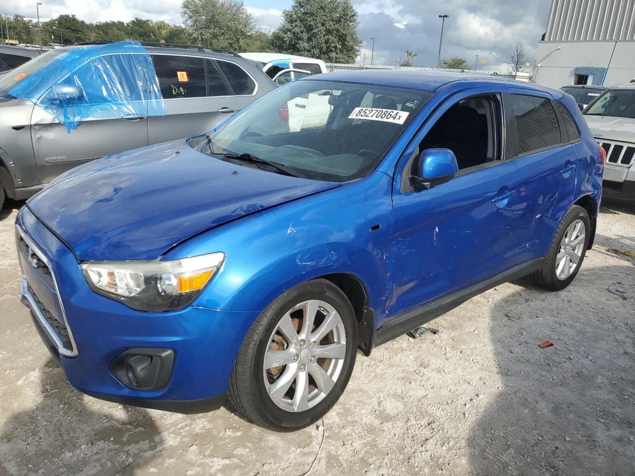 VIN 4A4AP3AU7FE017627 2015 MITSUBISHI OUTLANDER no.1