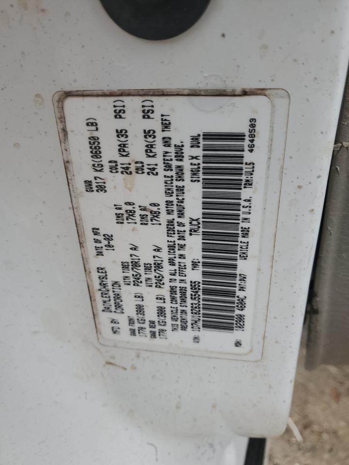 2003 Dodge Ram 1500 St VIN: 1D7HU18Z63J554955 Lot: 82993574