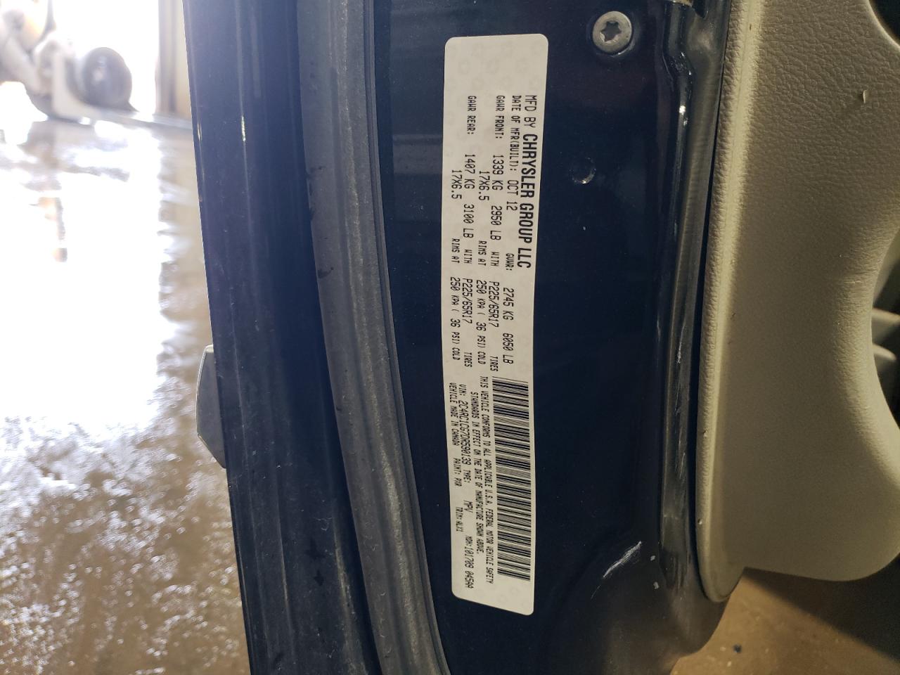 2013 Chrysler Town & Country Touring L VIN: 2C4RC1CG7DR590139 Lot: 84045934