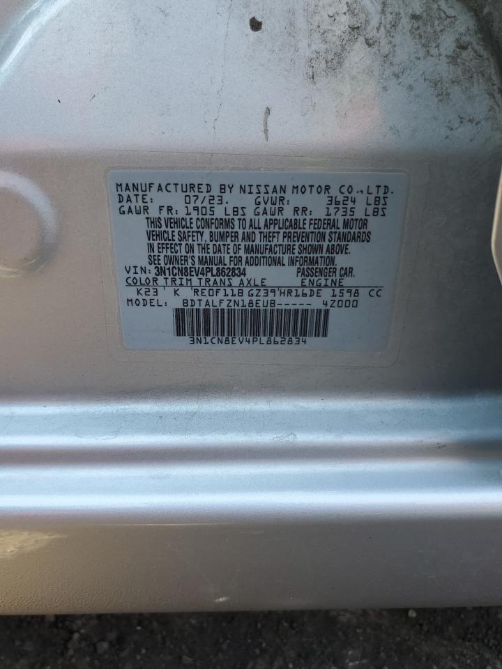 VIN 3N1CN8EV4PL862834 2023 NISSAN VERSA no.12