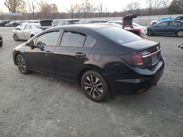  HONDA CIVIC 2014 Чорний