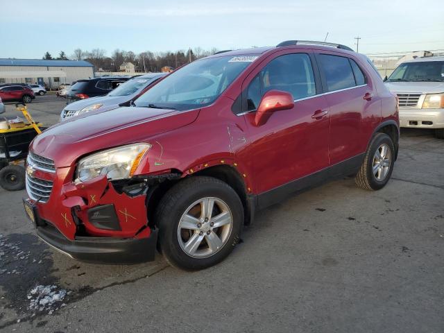  CHEVROLET TRAX 2015 Czerwony