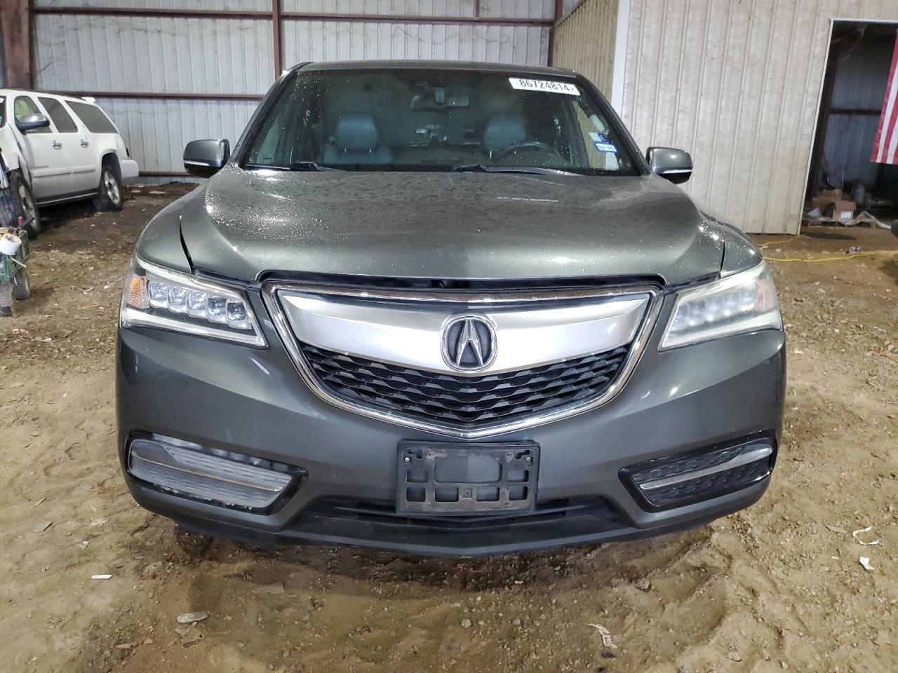 VIN 5FRYD3H49EB013255 2014 ACURA MDX no.5