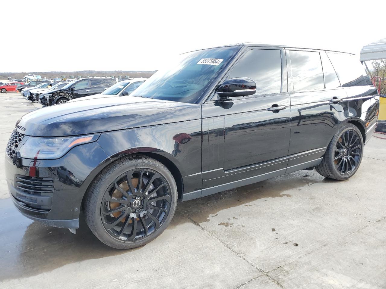 2021 Land Rover Range Rover Hse Westminster Edition en Venta en Grand Prairie, TX - Front End