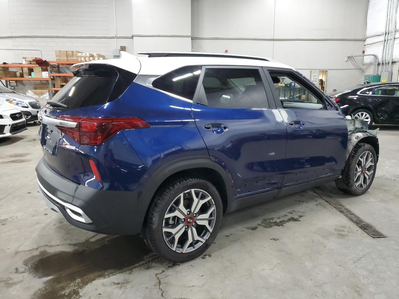 2021 Kia Seltos S VIN: KNDEUCA22M7054117 Lot: 85248824