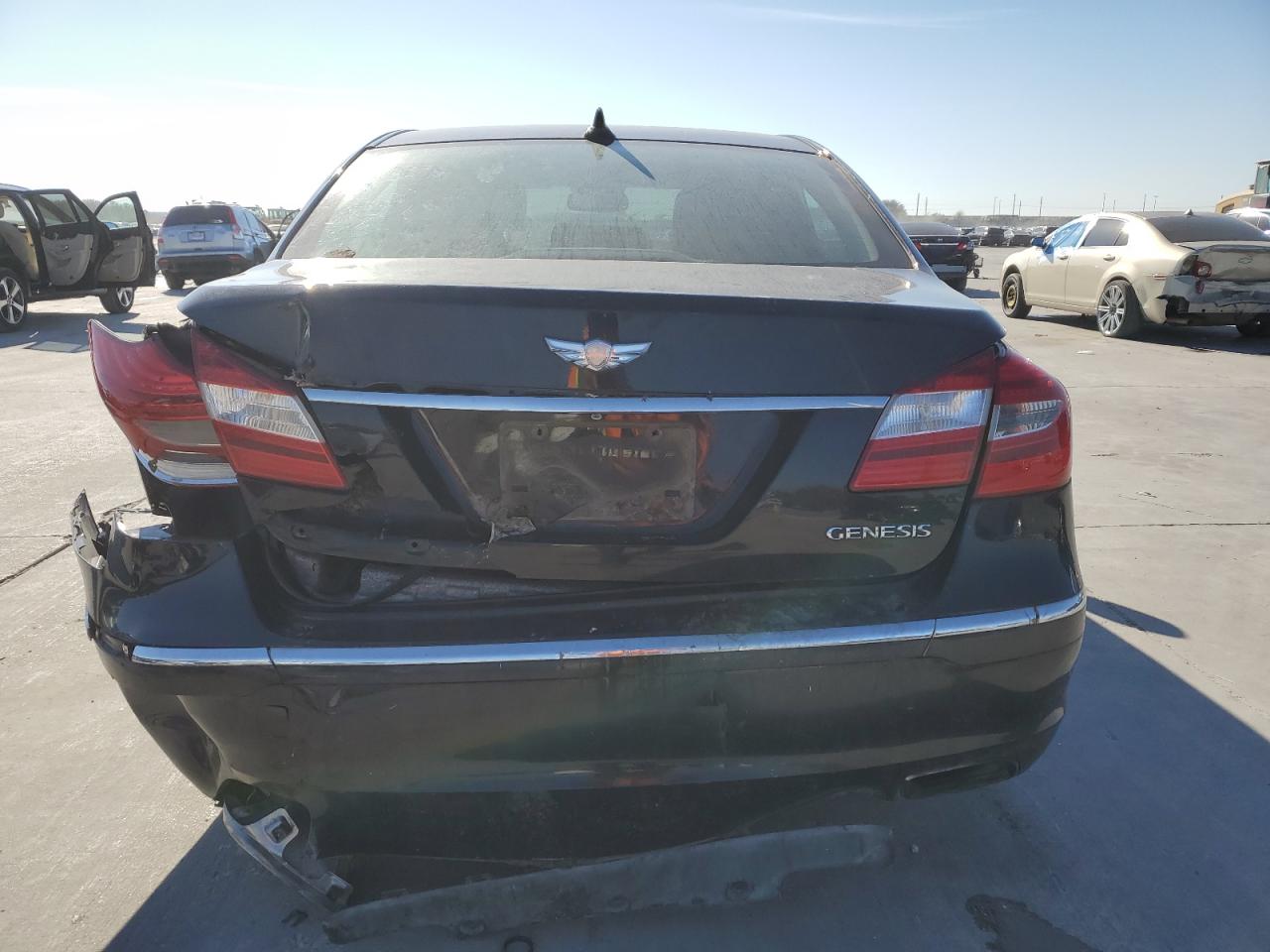 2012 Hyundai Genesis 3.8L VIN: KMHGC4DD9CU181103 Lot: 83034474