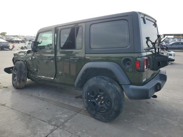  JEEP WRANGLER 2021 Зеленый