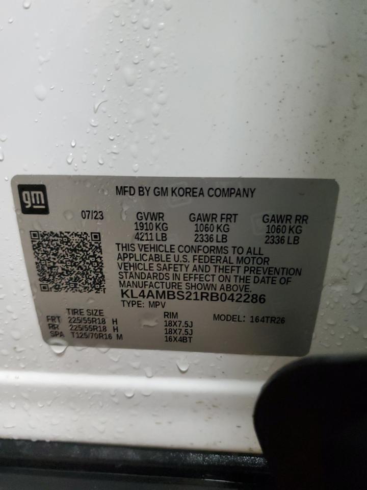 2024 Buick Encore Gx Preferred VIN: KL4AMBS21RB042286 Lot: 82646084