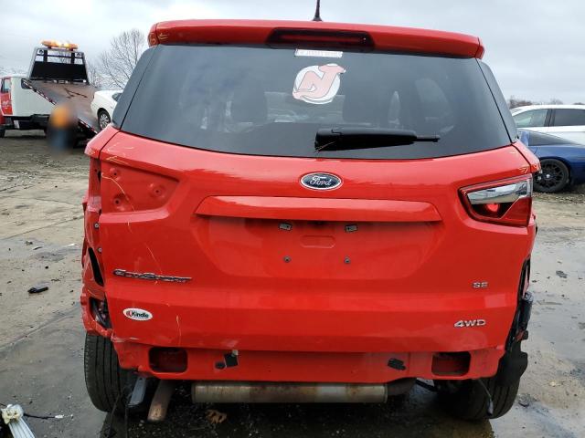  FORD ECOSPORT 2020 Red