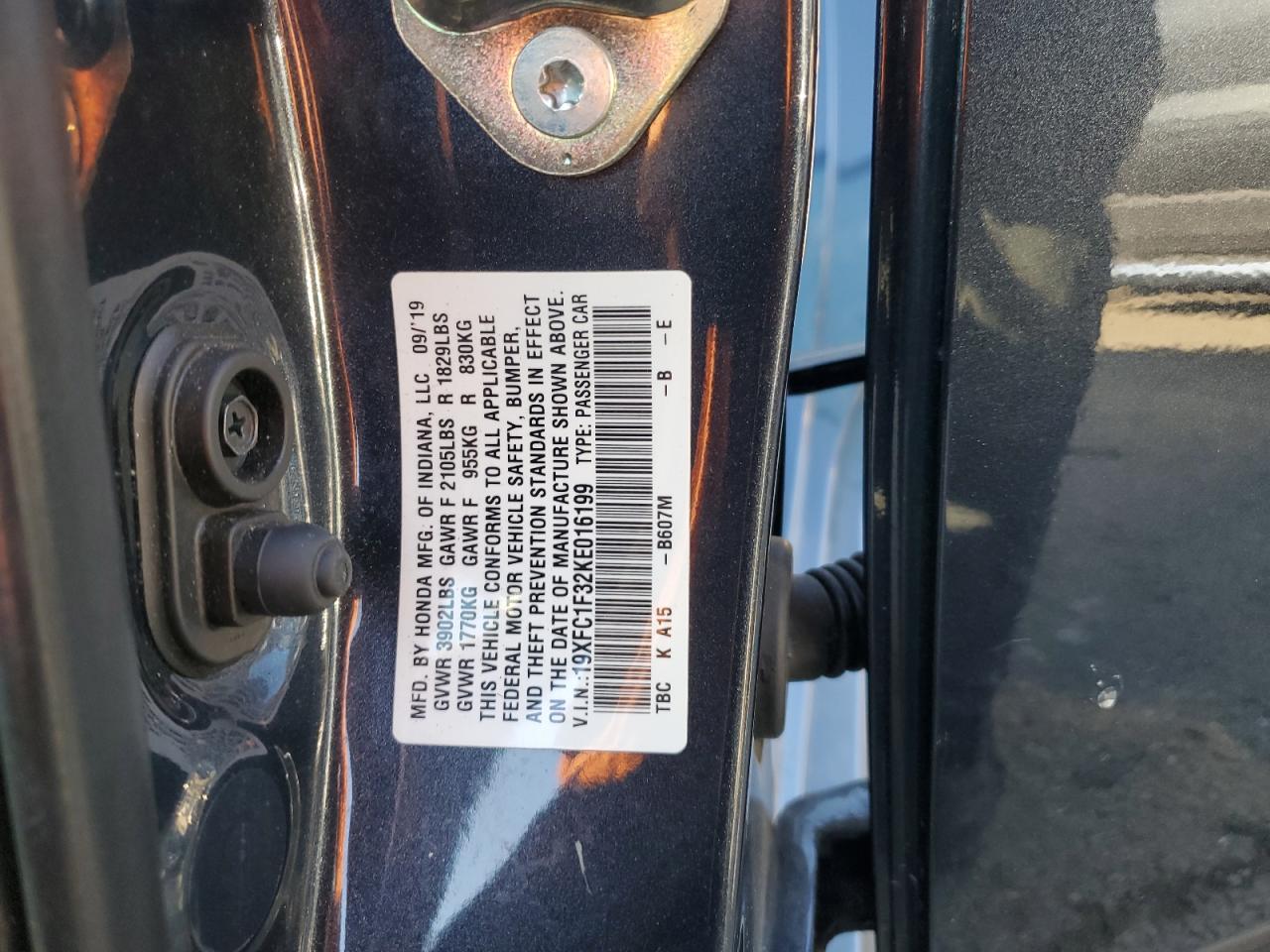 2019 Honda Civic - Image 13