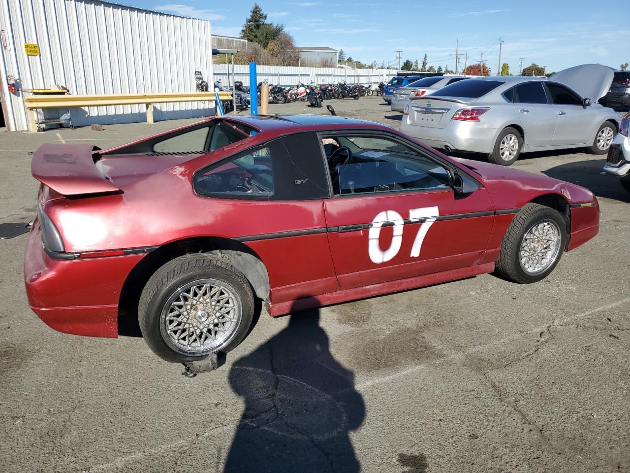 1987 Pontiac Fiero Gt VIN: 1G2PG1195HP224255 Lot: 83007294