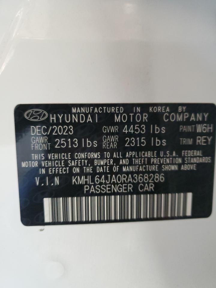 VIN KMHL64JA0RA368286 2024 HYUNDAI SONATA no.12