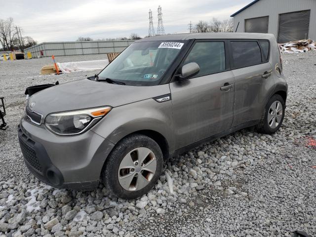  KIA SOUL 2016 Сharcoal