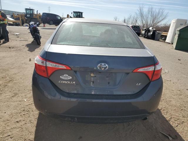 Sedans TOYOTA COROLLA 2015 Gray