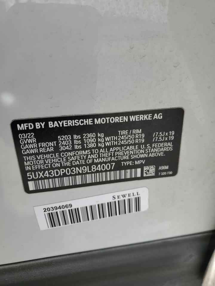 2022 BMW X3 - Image 15