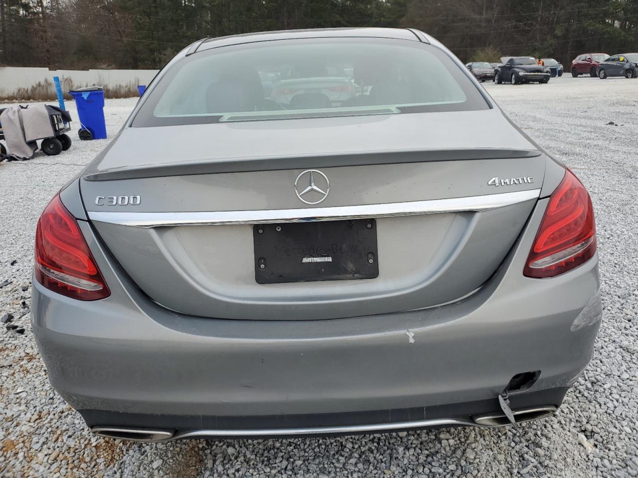 2016 Mercedes-Benz C 300 4Matic VIN: 55SWF4KB7GU151510 Lot: 80351935