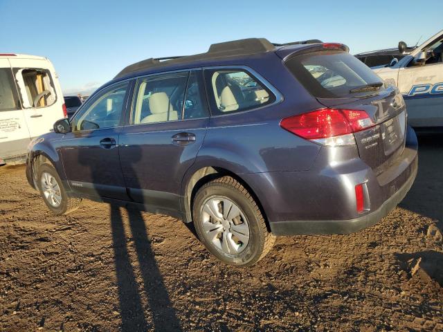  SUBARU OUTBACK 2013 Blue