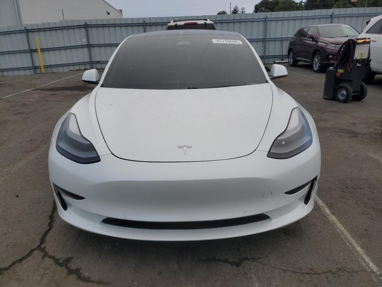 2021 Tesla Model 3 VIN: 5YJ3E1EA8MF939586 Lot: 85759694