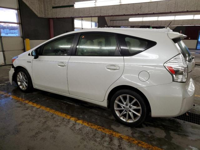  TOYOTA PRIUS 2014 Белый